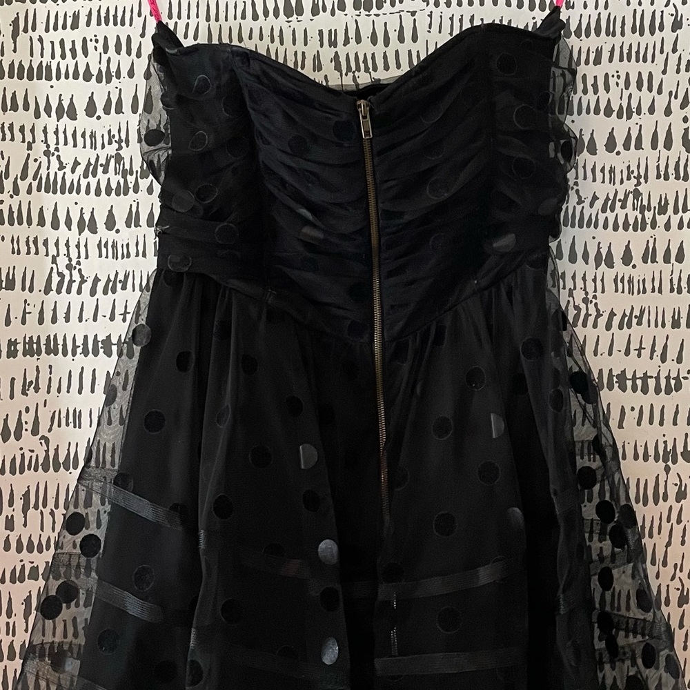 Betsey Johnson Zip-front Party Dress